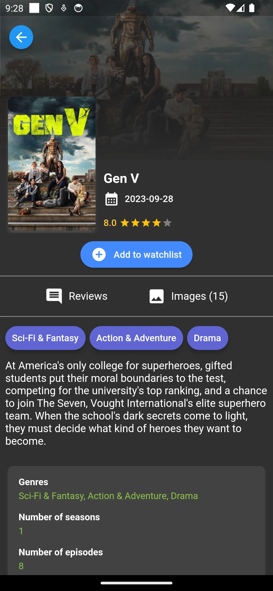 myFilms: movies & IPTV screenshot