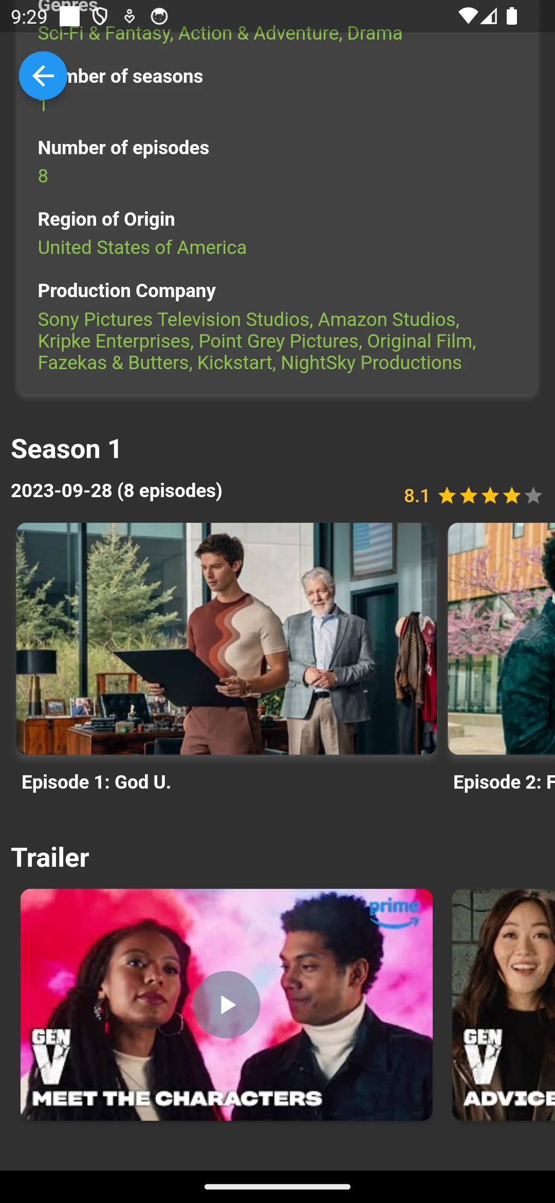 myFilms: movies & IPTV screenshot